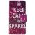 Чехол-книжка Deexe Color Wallet для Samsung Galaxy A9 2018 (A920) - Keep Calm and Sparkle