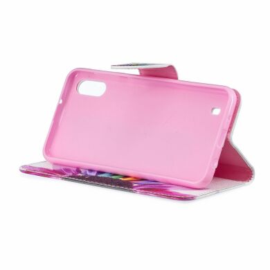 Чехол-книжка Deexe Color Wallet для Samsung Galaxy M10 (M105) - Petals Pattern