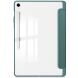 Чехол-книжка Deexe Crystal Back для Samsung Galaxy Tab S10 FE Plus - Green. Фото 2 из 8