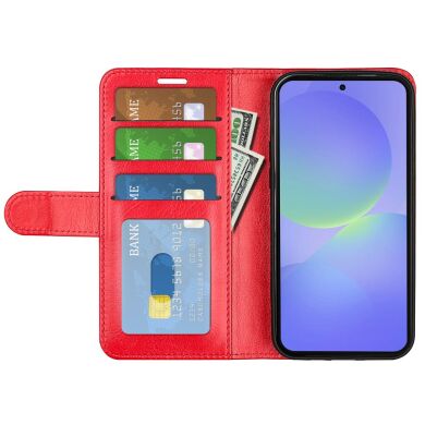 Чохол-книжка Deexe Wallet Style для Samsung Galaxy A37 (A376) - Red