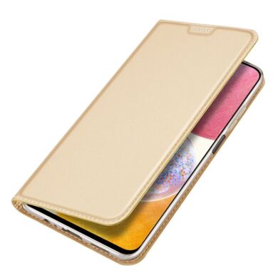 Чохол-книжка DUX DUCIS Skin Pro для Samsung Galaxy A14 (А145) - Gold