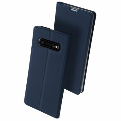 Чехол-книжка DUX DUCIS Skin Pro для Samsung Galaxy S10 - Dark Blue