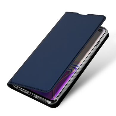 Чехол-книжка DUX DUCIS Skin Pro для Samsung Galaxy S10 - Dark Blue