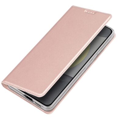 Чехол-книжка DUX DUCIS Skin Pro для Samsung Galaxy S24 FE (S721) - Pink