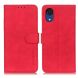 Чехол-книжка KHAZNEH Retro Wallet для Samsung Galaxy A03 Core (A032) - Red. Фото 2 из 12