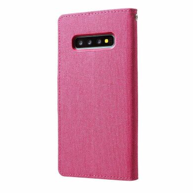Чохол-книжка MERCURY Canvas Diary для Samsung Galaxy S10 Plus (G975) - Rose