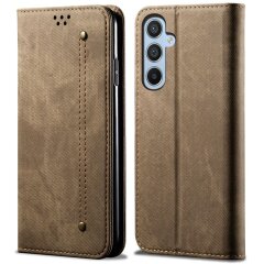 Чохол-книжка UniCase Jeans Wallet для Samsung Galaxy A16 (A165) - Khaki