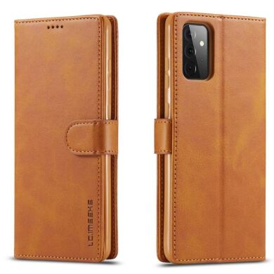 Чохол LC.IMEEKE Wallet Case для Samsung Galaxy A72 (А725) - Brown