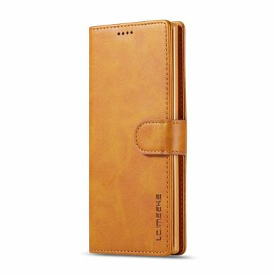 Чехол LC.IMEEKE Wallet Case для Samsung Galaxy Note 10 (N970) - Brown