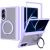Чохол-накладка Deexe Matte Skin Kickstand with MagSafe (FF) для Samsung Galaxy Fold 8 - Purple