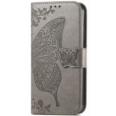 Чехол UniCase Butterfly Pattern для Samsung Galaxy A24 (A245) - Grey