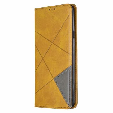 Чохол UniCase Geometric Pattern для Samsung Galaxy A20s (A207) - Coffee