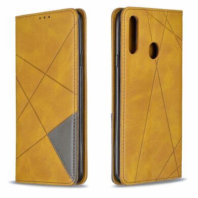 Чохол UniCase Geometric Pattern для Samsung Galaxy A20s (A207) - Coffee