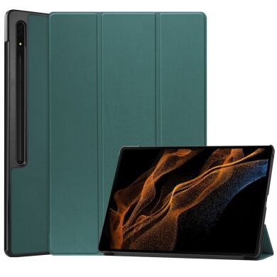 Чохол UniCase Slim для Samsung Galaxy Tab S10 Ultra - Blackish Green