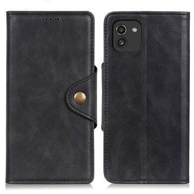 Чохол UniCase Vintage Wallet для Samsung Galaxy A03 (A035) - Black