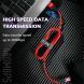 Дата-кабель TOPK AM60 Fast Charging Magnetic MicroUSB (2.4A) - Red. Фото 4 из 6