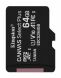 Карта памяти Kingston microSDXC 64GB Canvas Select Plus C10 UHS-I R100MB/s + адаптер - Black. Фото 2 из 4