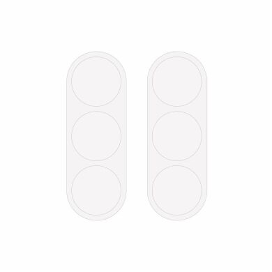 Комплект захисних стекол задню камеру Deexe Camera Lens Protector для Samsung Galaxy A27 (A276)