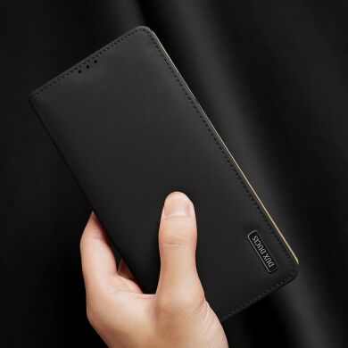 Кожаный чехол DUX DUCIS Wish Series для Samsung Galaxy Note 20 Ultra (N985) - Black