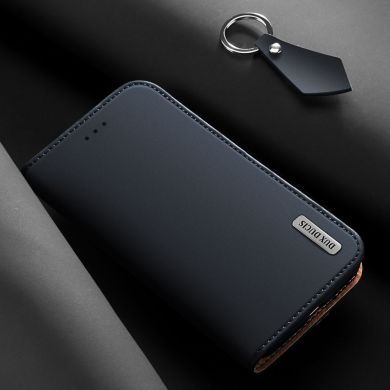 Кожаный чехол DUX DUCIS Wish Series для Samsung Galaxy Note 9 (N960) - Dark Blue