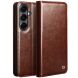 Шкіряний чохол QIALINO Classic Case для Samsung Galaxy S26 - Brown