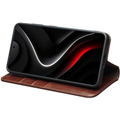 Шкіряний чохол QIALINO Classic Case для Samsung Galaxy S26 - Brown