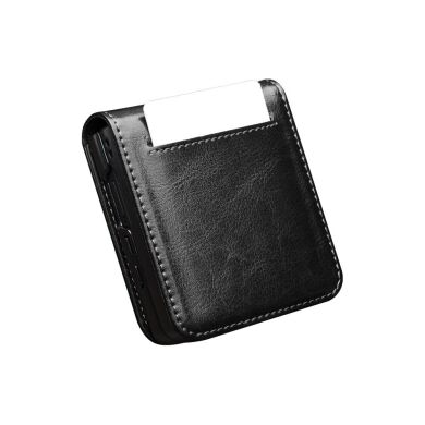 Кожаный чехол QIALINO Classic Case (FF) для Samsung Galaxy Flip 7 - Black