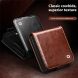Кожаный чехол QIALINO Classic Case (FF) для Samsung Galaxy Flip 7 - Black. Фото 9 из 10