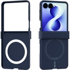 Накладка ABEEL Lyra Skin with MagSafe (FF) для Samsung Galaxy Flip 8 - Dark Blue