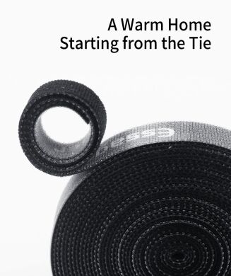 Органайзер для кабеля ESSAGER Strap Cable (2m) - Black