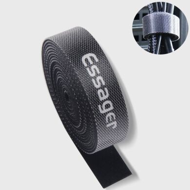 Органайзер для кабеля ESSAGER Strap Cable (2m) - Black