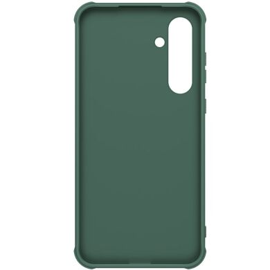 Пластиковый чехол NILLKIN Frosted Shield Pro для Samsung Galaxy A55 (A556) - Green