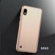 Пластиковий чохол X-LEVEL Slim для Samsung Galaxy A10 (A105) - Gold