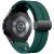 Ремешок Deexe Aurora Strap для Samsung Galaxy Watch 4 / 4 Classic / 5 / 5 Pro / 6 / 6 Classic / 7 / FE - Dark Green