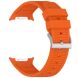 Ремешок Deexe Durable Strap для Samsung Galaxy Watch 8 (40/44mm) / 8 Classic - Orange. Фото 3 из 6