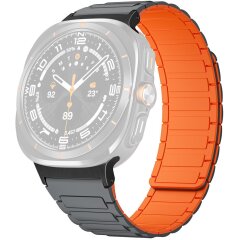 Ремінець Deexe Flexible Fit для Samsung Galaxy Watch Ultra (47mm) / Ultra (2025) - Silver