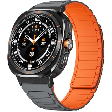 Ремінець Deexe Flexible Fit для Samsung Galaxy Watch Ultra (47mm) / Ultra (2025) - Silver