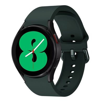 Ремінець Deexe Soft Silicone для Samsung Galaxy Watch 4 Classic (46mm) / Watch 4 Classic (42mm) / Watch 4 (40mm) / Watch 4 (44mm) - Green