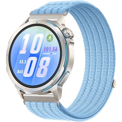 Ремінець Deexe Soft Weave для для годинників з шириною кріплення 18мм - Baby Blue