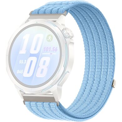 Ремінець Deexe Soft Weave для для годинників з шириною кріплення 18мм - Baby Blue
