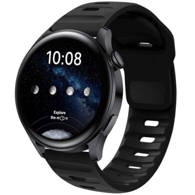 Ремешок Deexe Sport Band для часов с шириной крепления 22 мм - Black