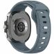 Ремешок Deexe Sport Band для Samsung Galaxy Watch 8 (40/44mm) / 8 Classic - Grey / Blue. Фото 1 из 6