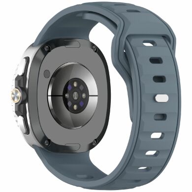 Ремешок Deexe Sport Band для Samsung Galaxy Watch 8 (40/44mm) / 8 Classic - Grey / Blue