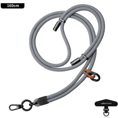 Ремінець для смартфона Leeu Design CLIMB Peak Series - Dark Grey