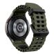Ремешок KALEBOL Ocean Strap для Samsung Galaxy Watch 4 / 4 Classic / 5 / 5 Pro / 6 / 6 Classic / 7 / FE - Army Green / Black. Фото 1 из 9
