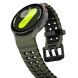 Ремешок KALEBOL Ocean Strap для Samsung Galaxy Watch 4 / 4 Classic / 5 / 5 Pro / 6 / 6 Classic / 7 / FE - Army Green / Black. Фото 5 из 9
