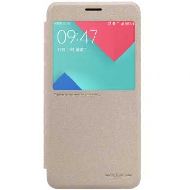 Чехол NILLKIN Sparkle Series для Samsung Galaxy A5 (2016) - Gold