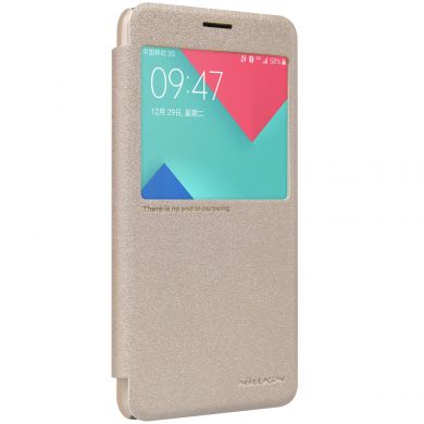 Чехол NILLKIN Sparkle Series для Samsung Galaxy A5 (2016) - Gold