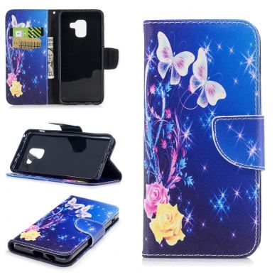 Чохол-книжка Deexe Color Wallet для Samsung Galaxy A8 2018 (A530)
