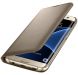 Чехол LED View Cover для Samsung Galaxy S7 edge (G935) EF-NG935PFEGRU - Gold. Фото 2 из 4